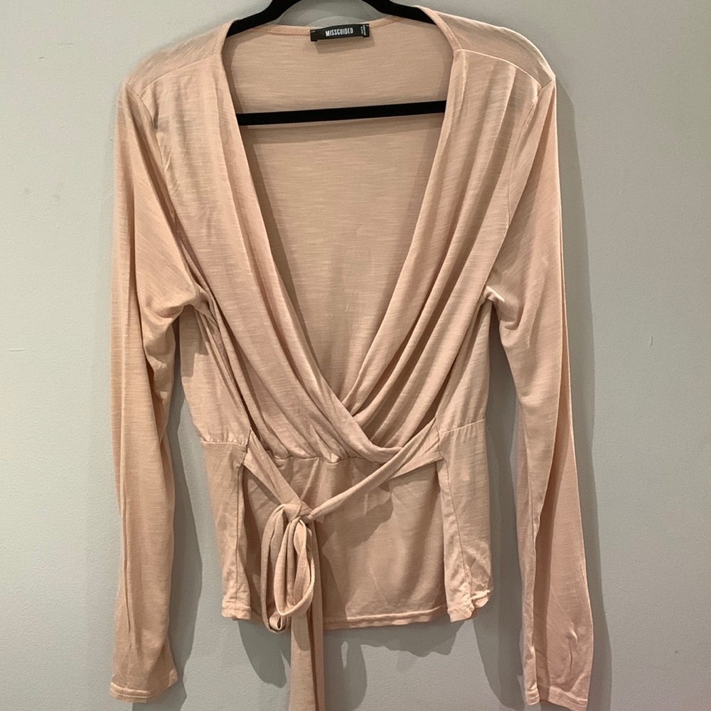 Missguided long sleeve top.
